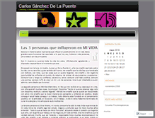 Tablet Screenshot of csanchez1a.wordpress.com