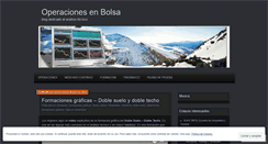 Desktop Screenshot of operacionesenbolsa.wordpress.com