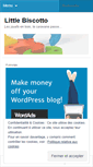 Mobile Screenshot of littlebiscotto.wordpress.com