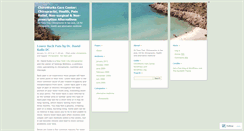 Desktop Screenshot of chiroworkscarecenter.wordpress.com