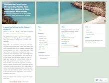 Tablet Screenshot of chiroworkscarecenter.wordpress.com