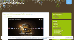 Desktop Screenshot of ganonusantara.wordpress.com