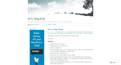 Desktop Screenshot of byublogroll.wordpress.com