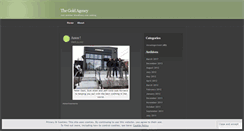 Desktop Screenshot of goldagency.wordpress.com
