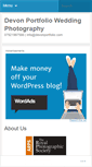 Mobile Screenshot of devonportfolio.wordpress.com