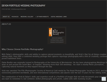 Tablet Screenshot of devonportfolio.wordpress.com