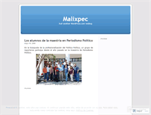 Tablet Screenshot of malixpek.wordpress.com