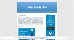 Desktop Screenshot of harleyinbody.wordpress.com