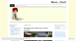 Desktop Screenshot of diccicicci.wordpress.com