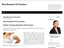 Tablet Screenshot of obatbenjolandipayudara10.wordpress.com