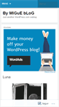 Mobile Screenshot of bymigue.wordpress.com