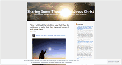 Desktop Screenshot of jesusthoughts.wordpress.com