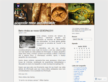 Tablet Screenshot of cenfopgeografia.wordpress.com