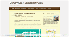 Desktop Screenshot of durhamstreetmethodist.wordpress.com