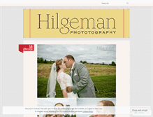 Tablet Screenshot of hilgemanphotography.wordpress.com