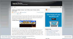 Desktop Screenshot of imperialwarfare.wordpress.com