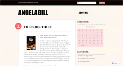 Desktop Screenshot of angelagill.wordpress.com
