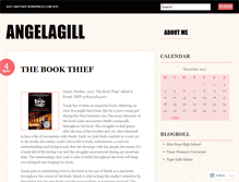 Tablet Screenshot of angelagill.wordpress.com