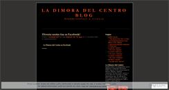 Desktop Screenshot of ladimoradelcentro.wordpress.com