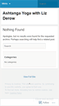 Mobile Screenshot of lizayoga.wordpress.com