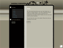 Tablet Screenshot of dheerajpokharna.wordpress.com