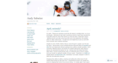 Desktop Screenshot of andysabatier.wordpress.com