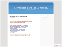Tablet Screenshot of clemencia.wordpress.com