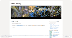 Desktop Screenshot of necica.wordpress.com