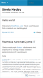 Mobile Screenshot of necica.wordpress.com