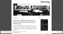 Desktop Screenshot of elmering.wordpress.com