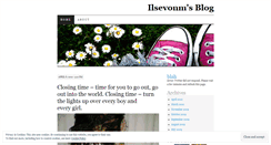 Desktop Screenshot of ilsevonm.wordpress.com
