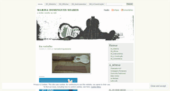 Desktop Screenshot of marisadominguessoares.wordpress.com