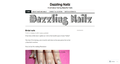 Desktop Screenshot of dazzlingnailz.wordpress.com