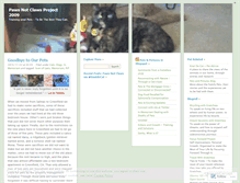 Tablet Screenshot of pawsnotclaws.wordpress.com