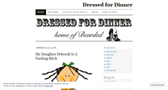 Desktop Screenshot of dressedfordinner.wordpress.com