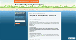 Desktop Screenshot of belmontshorerealestate.wordpress.com