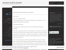 Tablet Screenshot of jamaicanglbtqchristians.wordpress.com