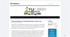Desktop Screenshot of dcskeptic.wordpress.com