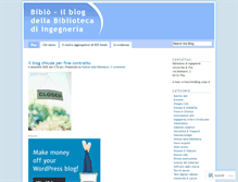 Tablet Screenshot of biblo.wordpress.com