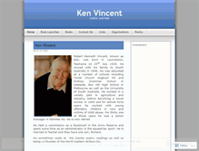 Tablet Screenshot of kenvincent.wordpress.com