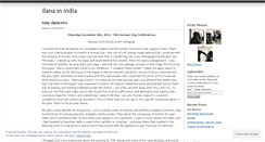 Desktop Screenshot of ilanainindia.wordpress.com