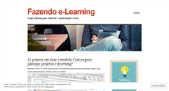 Desktop Screenshot of fazendoelearning.wordpress.com