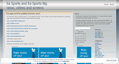 Desktop Screenshot of easports.wordpress.com