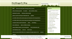 Desktop Screenshot of h2oblogged.wordpress.com