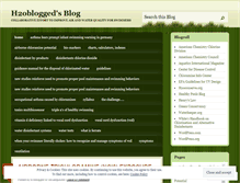 Tablet Screenshot of h2oblogged.wordpress.com