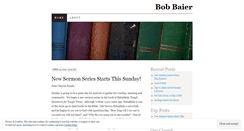 Desktop Screenshot of bobbaier.wordpress.com