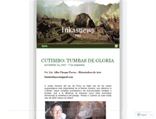 Tablet Screenshot of inkasnews.wordpress.com