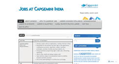 Desktop Screenshot of capgeminijobs.wordpress.com