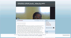 Desktop Screenshot of fahruraji.wordpress.com