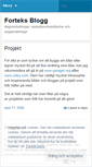 Mobile Screenshot of forteksblogg.wordpress.com